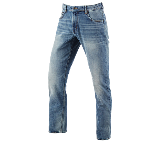 e.s. raztegljive jeans hlače s 5 žepi, straight 