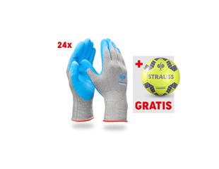 24x Nitril-Handschuhe evertouch+ GRATIS Fußball