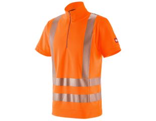 e.s. Warnschutz Funktions ZIP-T-Shirt UV