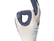 e.s. Latexschaum-Handschuhe recycled - atmungsaktiv und flexibel, rutsch- und abriebsfest.